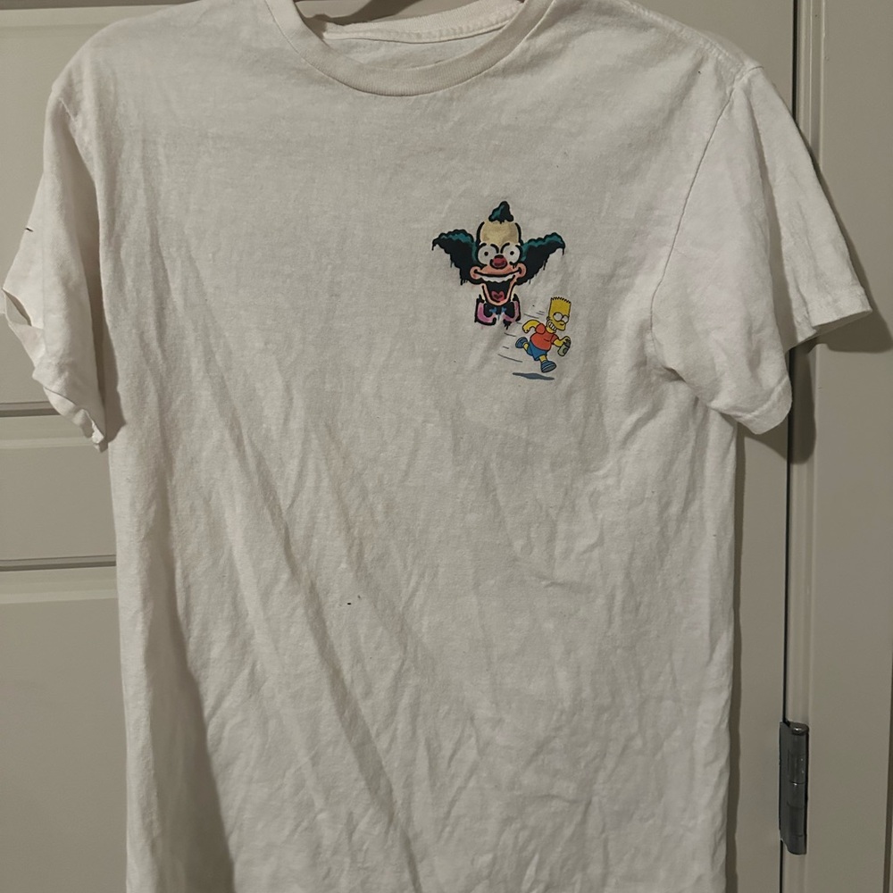 The Simpsons Krusty the Clown Bart Graphic Tee